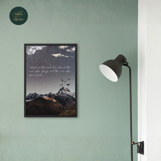 Stay, Not Pursue: Meaningful Decor