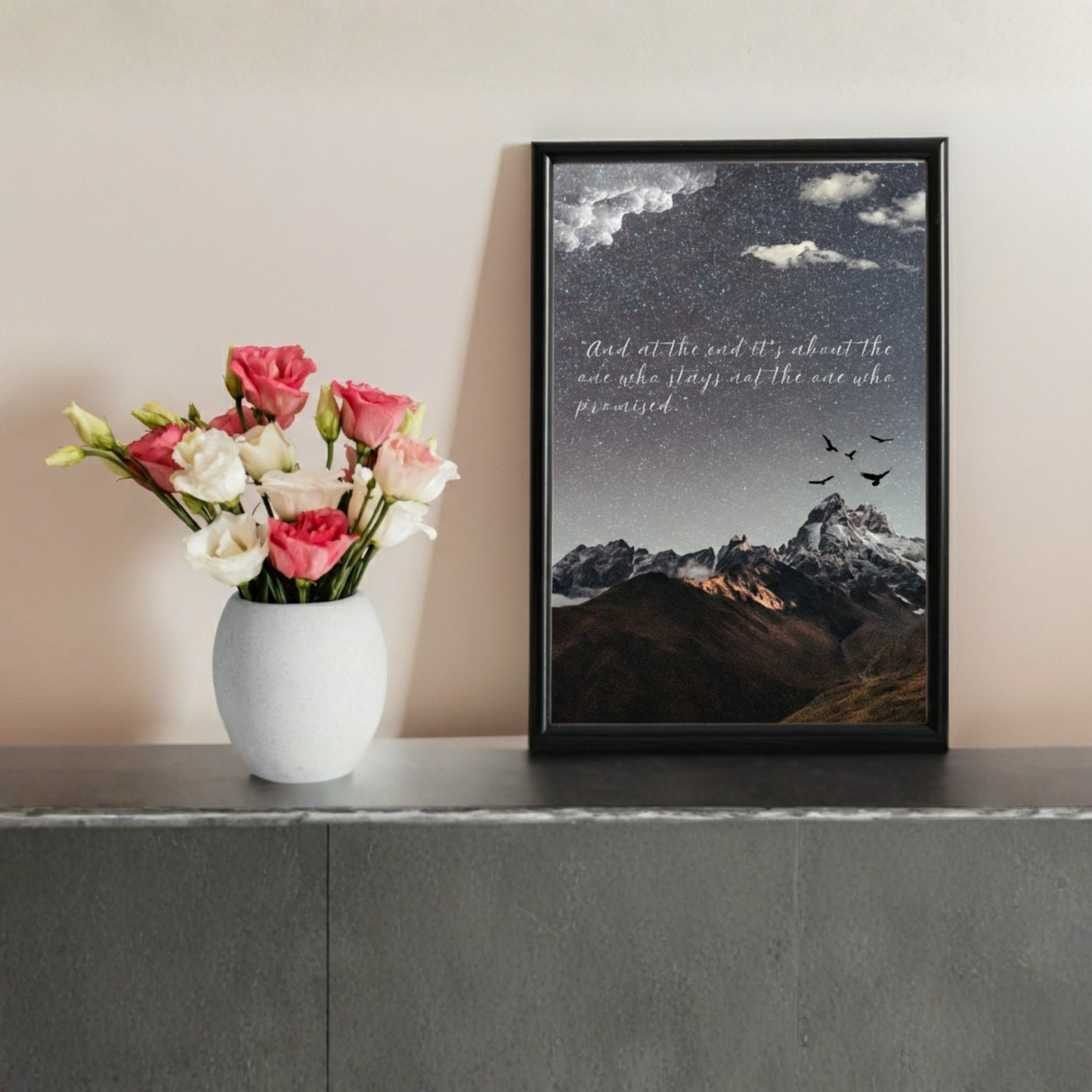 Stay, Not Pursue: Meaningful Decor