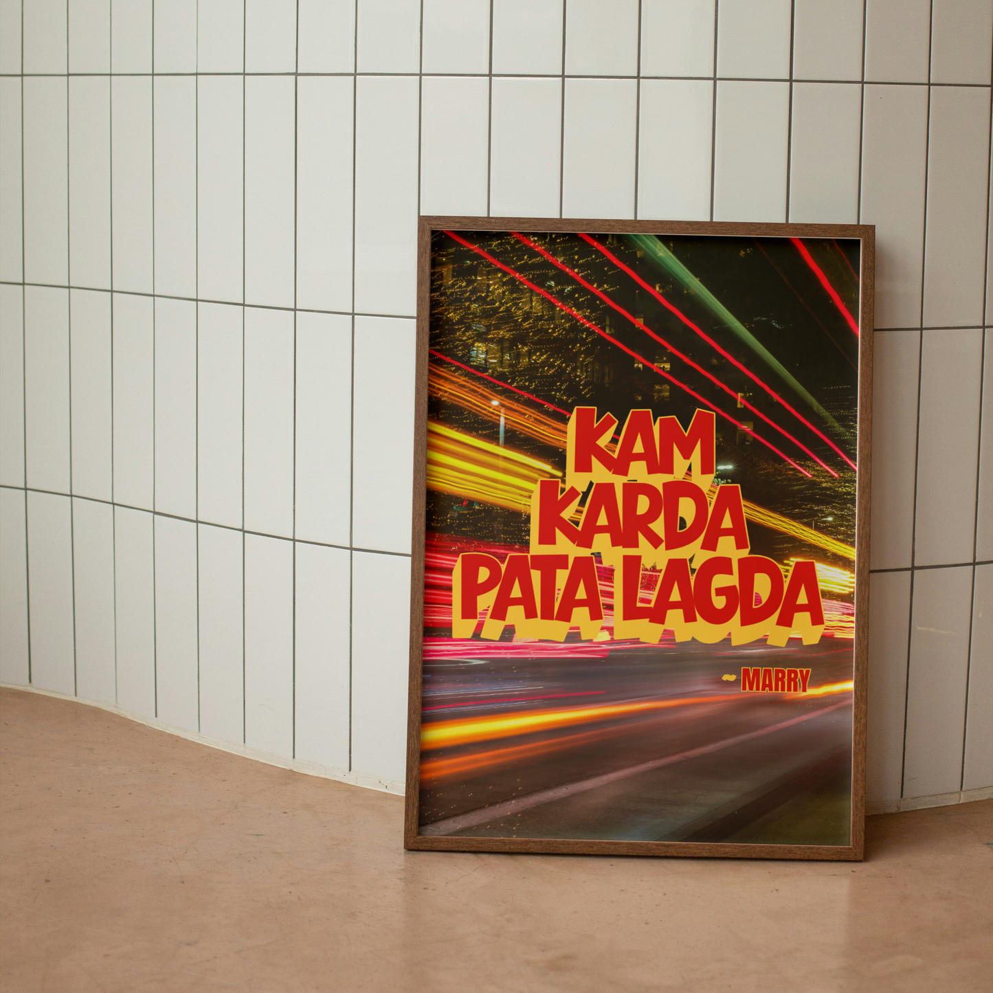KAM KARDA PATA LAGDA - MARRY
